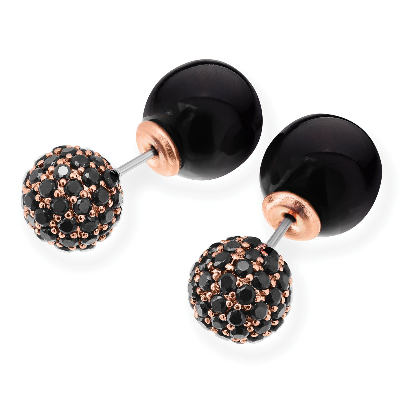 Pa've Ball Stud Earrings