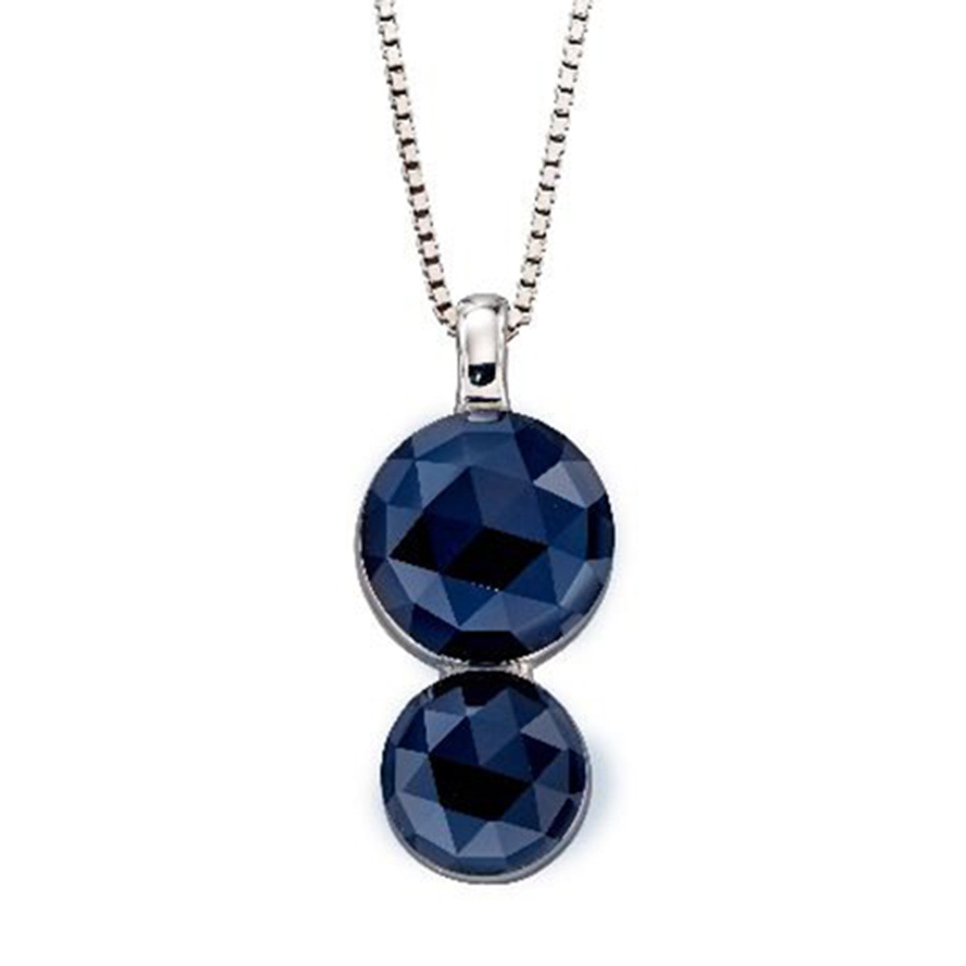 Dark Blue Crystal Pendant