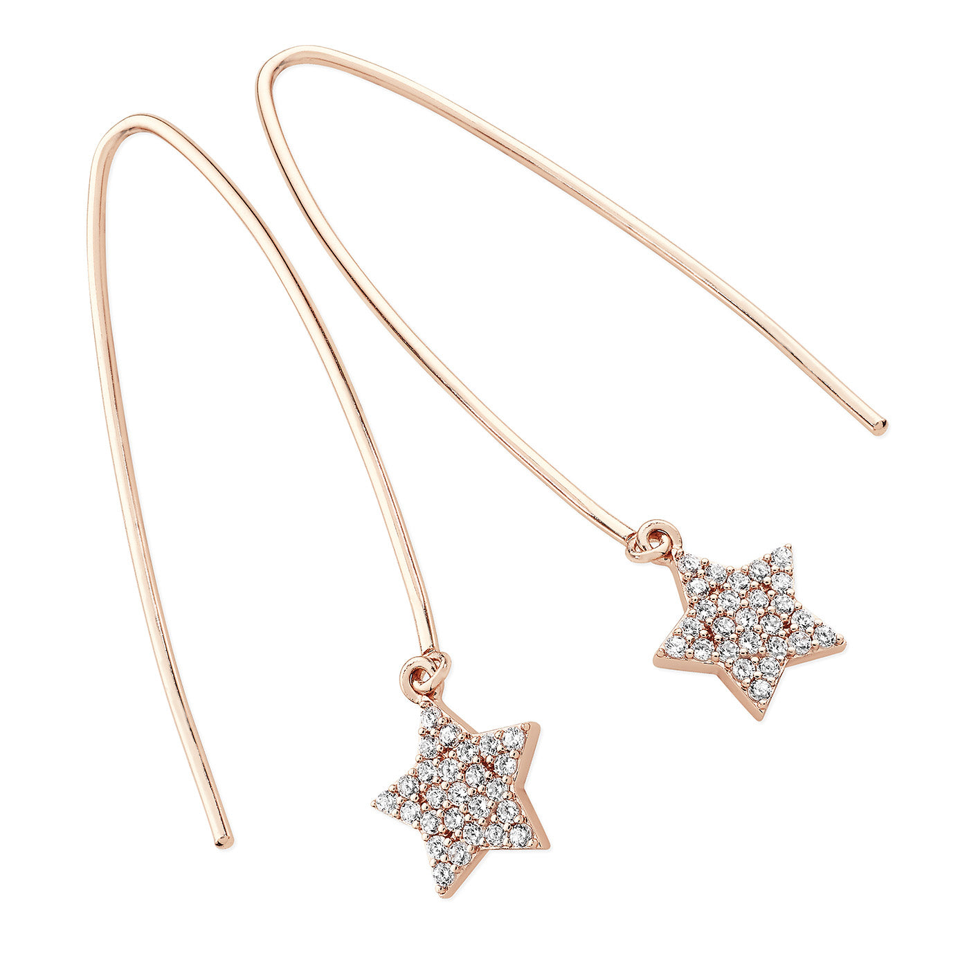 Star Drop Earrings