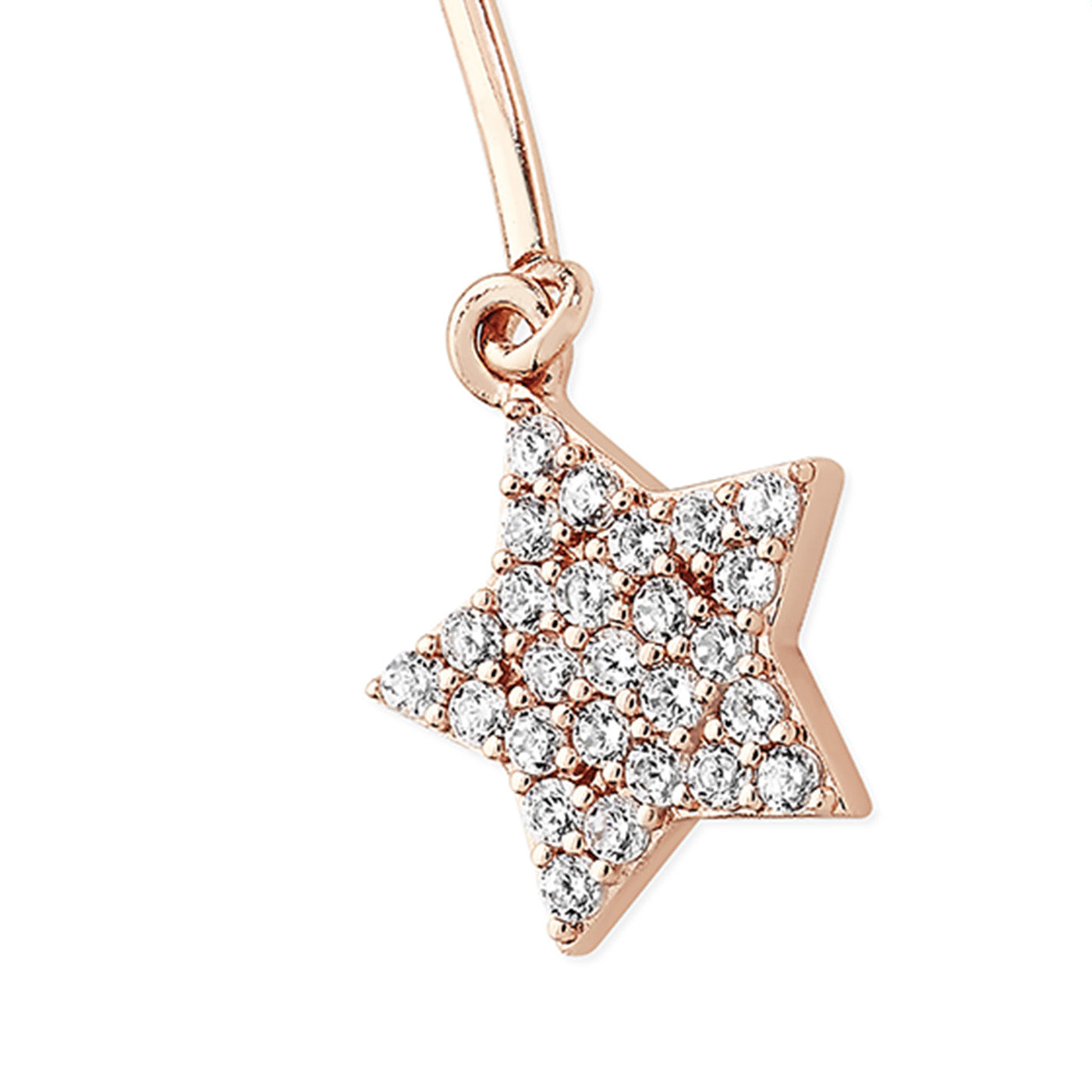 Star Drop Earrings