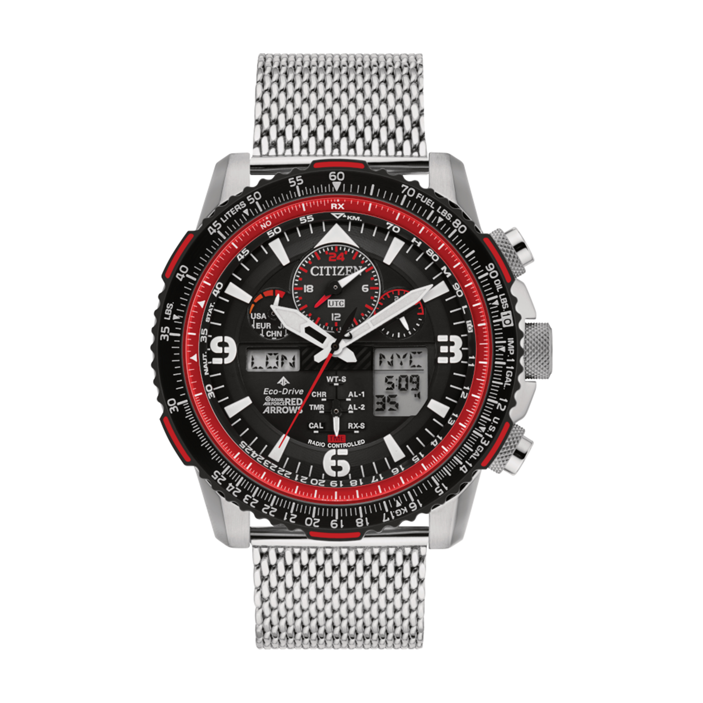 Seiko red online arrows watch